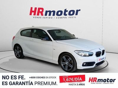 Usado BMW 118 Shadowline 150 CV (110 kW) 2016 Blanco Utilitario
