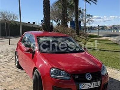 Usado VW Golf V GT 105 CV (77 kW) 2007 Rojo Berlina