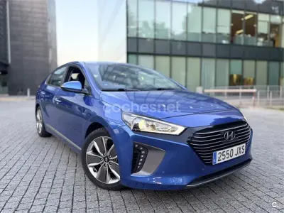 Usado Hyundai Ioniq Style 141 CV (103 kW) 2017 Azul Utilitario