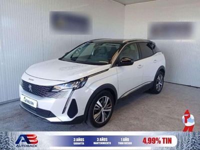 Usado Peugeot 3008 Allure 131 CV (96 kW) 2021 Blanco SUV