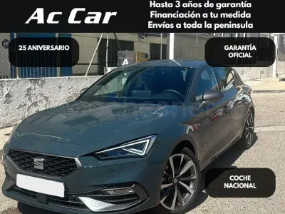 Usado Seat Leon FR 116 CV (85 kW) 2024 Azul Berlina