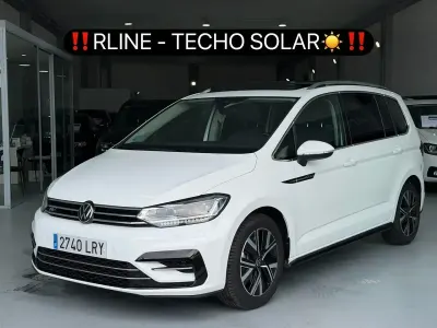 Usado VW Touran Sportline 150 CV (110 kW) 2021 Blanco Monovolumen