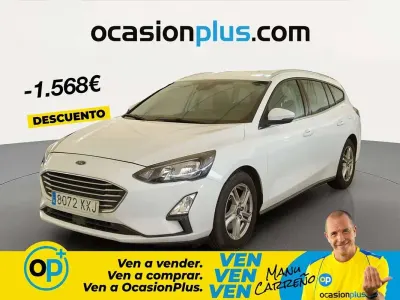 Begagnad Ford Focus Trend+ 120 HK (88 kW) 2019 Vit Kombi