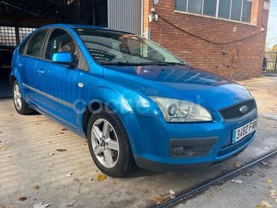 Azul Usado 2007 Ford Focus Ghia Berlina | 4990 € (Precio justo)