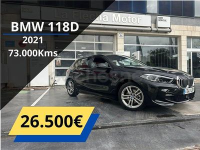 Usado BMW 118 M Sport 150 CV (110 kW) 2021 Negro Utilitario