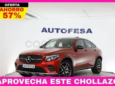 Käytetty Mercedes GLC43 AMG 367 HP (269 kW) 2019 Punainen Coupe - kaksiovinen