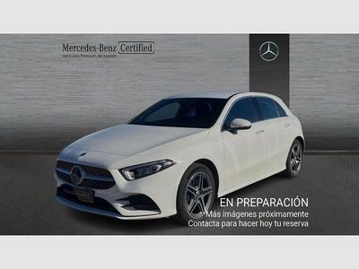 Blanco Usado 2021 Mercedes A250 AMG line Berlina | 26.990 € (Precio justo)