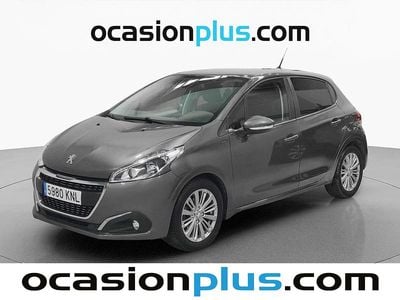 Usado Peugeot 208 Signature Sky 83 CV (61 kW) 2018 Gris Utilitario