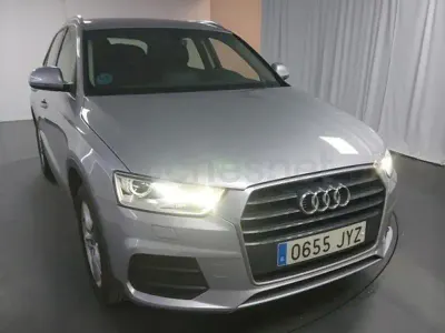 Usado Audi Q3 150 CV (110 kW) 2017 Gris / plata SUV