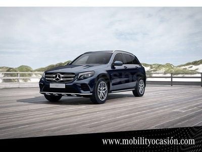 Usado Mercedes GLC350 320 CV (235 kW) 2016 Azul SUV