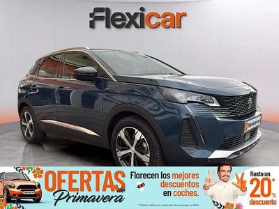 Usado Peugeot 3008 GT 130 CV (95 kW) 2022 Azul SUV