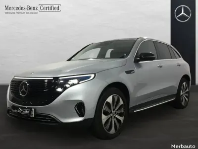 Usado Mercedes EQC400 Edition 1 300 kW (408 CV) 2019 Hightechsilber metallic SUV