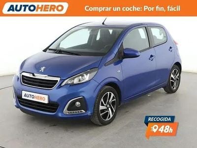 Begagnad Peugeot 108 Allure 72 HK (52 kW) 2020 Blå Sedan