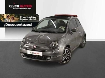 Usado Fiat 500C Dolcevita 70 CV (51 kW) 2023 Gris / plata Descapotable
