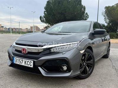Gris / plata Usado 2017 Honda Civic Prestige Berlina | 18.400 € (Precio justo)