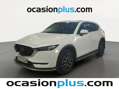 Usado Mazda CX-5 Luxury 175 CV (128 kW) 2018 Blanco SUV