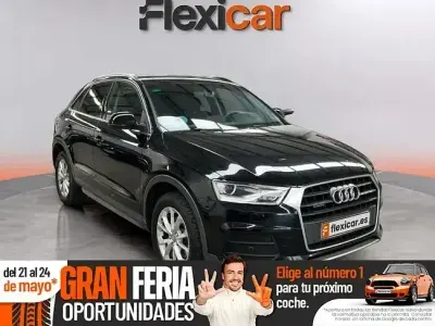 Usado Audi Q3 150 CV (110 kW) 2015 Negro SUV