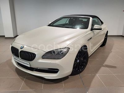 Usado BMW 640 Cabriolet 313 CV (230 kW) 2014 Blanco Descapotable