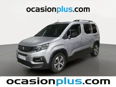 Usado Peugeot Rifter GT-line 100 CV (73 kW) 2019 Gris Monovolumen