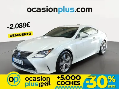 Usado Lexus RC300h Executive Line 223 CV (164 kW) 2016 Blanco Coupe