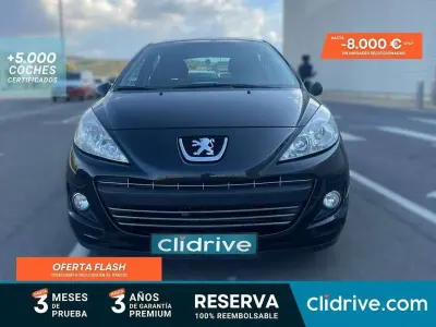 Begagnad Peugeot 207 Active 75 HK (55 kW) 2011 Svart Halvkombi