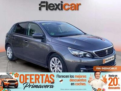 Usado Peugeot 308 Style 131 CV (96 kW) 2020 Gris Utilitario