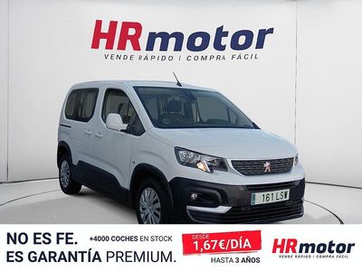 Usado Peugeot Rifter Active 110 CV (80 kW) 2021 Blanco Monovolumen