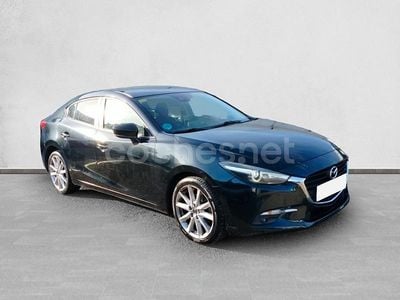 Negro Usado 2018 Mazda 3 Berlina | 11.995 € (Buen precio)