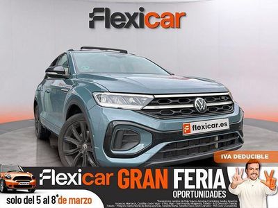 Usado VW T-Roc R-line 150 CV (110 kW) 2022 Verde SUV