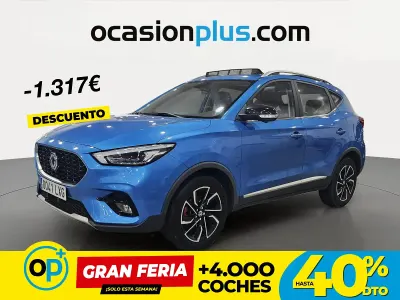 Usado MG ZS Luxury 111 CV (81 kW) 2022 Azul SUV