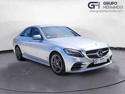 Usado Mercedes C220 AMG line 195 HP (143 kW) 2019 Branco Sedan