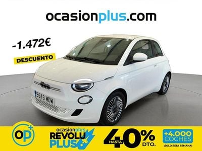 Usado Fiat 500e Icon 86 kW (118 CV) 2023 Blanco Utilitario