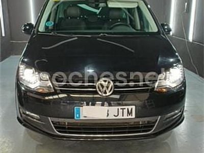 Usado VW Sharan Sportline 150 CV (110 kW) 2016 Negro Monovolumen