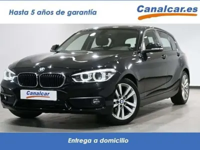 Usado BMW 118 136 CV (100 kW) 2018 Negro Utilitario