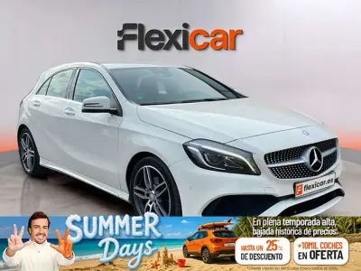 Usado Mercedes A200 AMG line 136 CV (100 kW) 2017 Blanco Utilitario