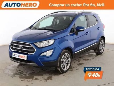 Brugt Ford Ecosport Titanium 125 HK (91 kW) 2018 Blå SUV