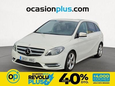 Usado Mercedes B200 136 CV (100 kW) 2013 Blanco Monovolumen