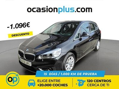 Usado BMW 218 Active Tourer 150 CV (110 kW) 2016 Negro Monovolumen