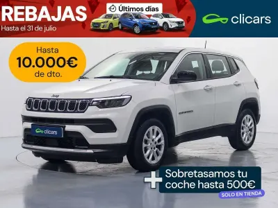 Usado Jeep Compass Altitude 129 CV (94 kW) 2025 Blanco SUV