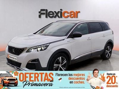 Usado Peugeot 5008 GT-line 130 CV (95 kW) 2018 Blanco SUV