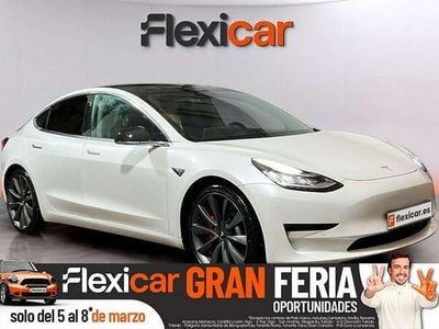 Usado Tesla Model 3 Performance 361 kW (491 CV) 2020 Blanco Berlina