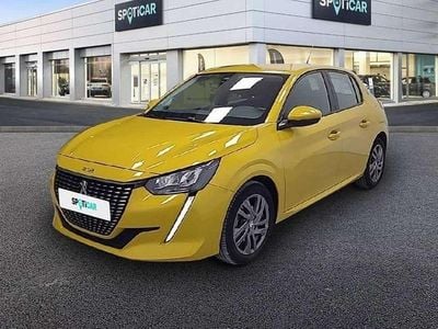 Usado Peugeot 208 Active 102 CV (75 kW) 2021 Amarillo Utilitario