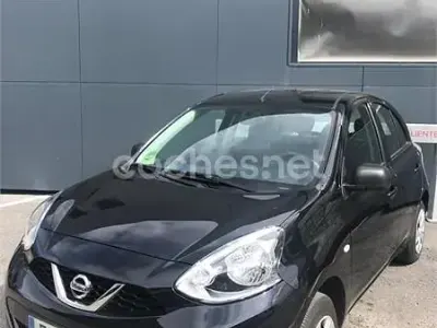 Usado Nissan Micra 80 CV (58 kW) 2017 Negro Utilitario