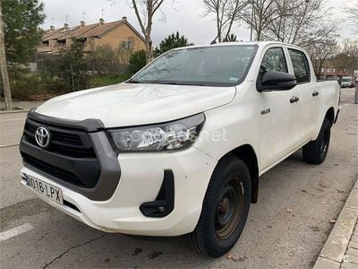 Usado Toyota HiLux 150 CV (110 kW) 2021 Blanco Pickup/Camioneta