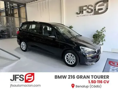 Usado BMW 216 Gran Tourer 116 CV (85 kW) 2022 Negro Monovolumen