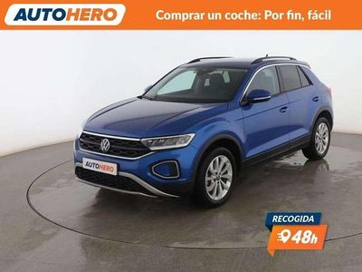 Usado VW T-Roc Life 150 CV (110 kW) 2025 Azul SUV