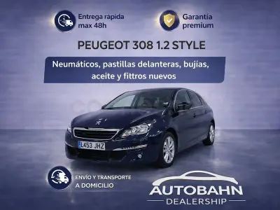Używany Peugeot 308 SW Style 130 KM (95 kW) 2016 Niebieski Kombi