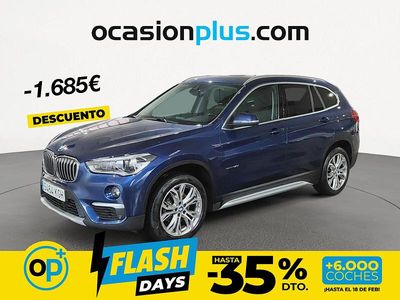 Usado BMW X1 150 CV (110 kW) 2017 Azul SUV