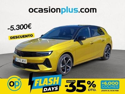 Usado Opel Astra 130 CV (95 kW) 2024 Amarillo Berlina