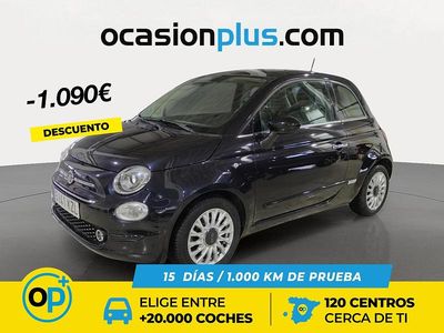 Negro Usado 2019 Fiat 500 Lounge Berlina | 11.990 € (Caro)
